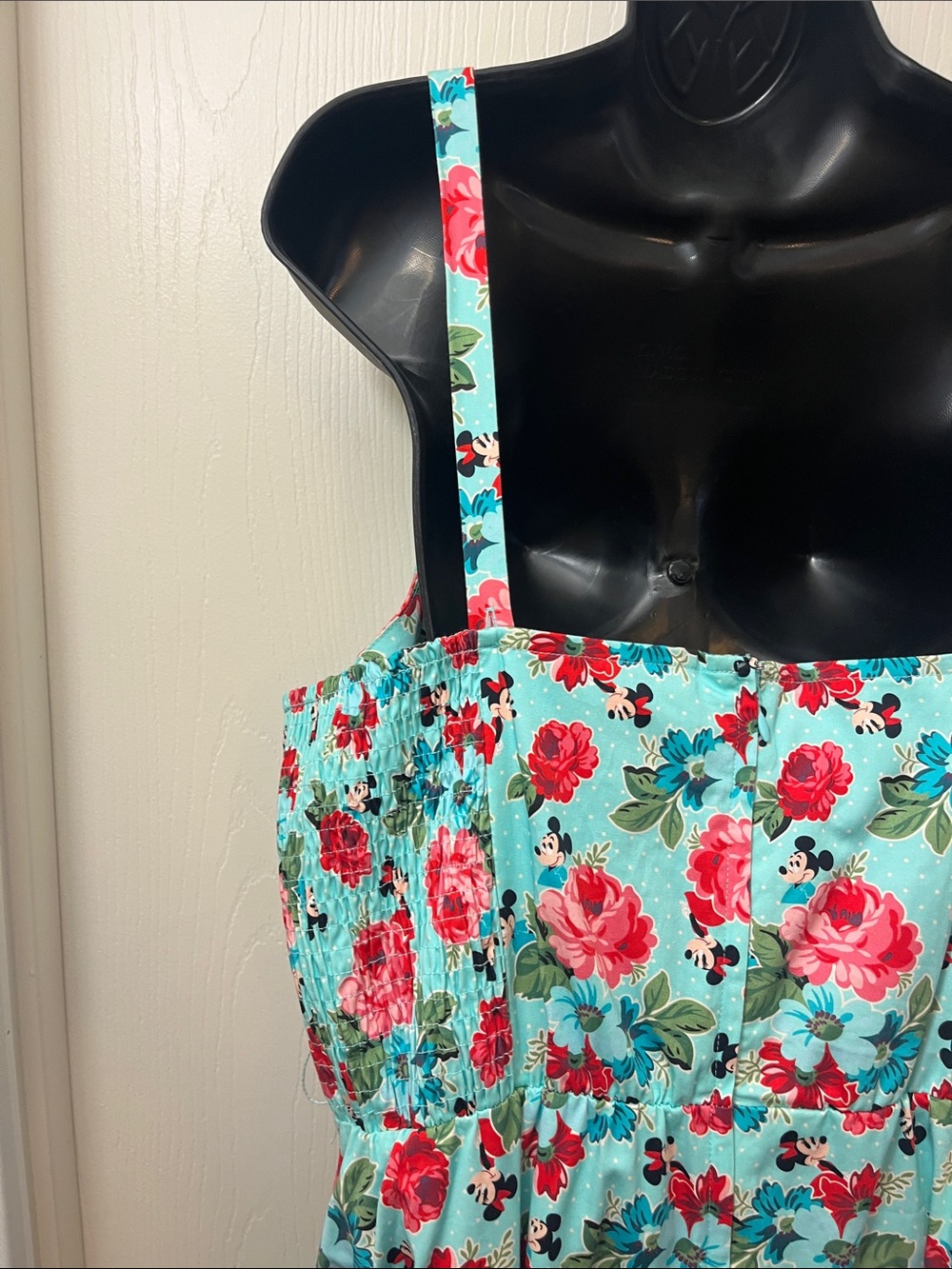 Disney Parks The Dress Shop Mickey and Minnie Mouse Floral Dress - Picture 6 of 13
